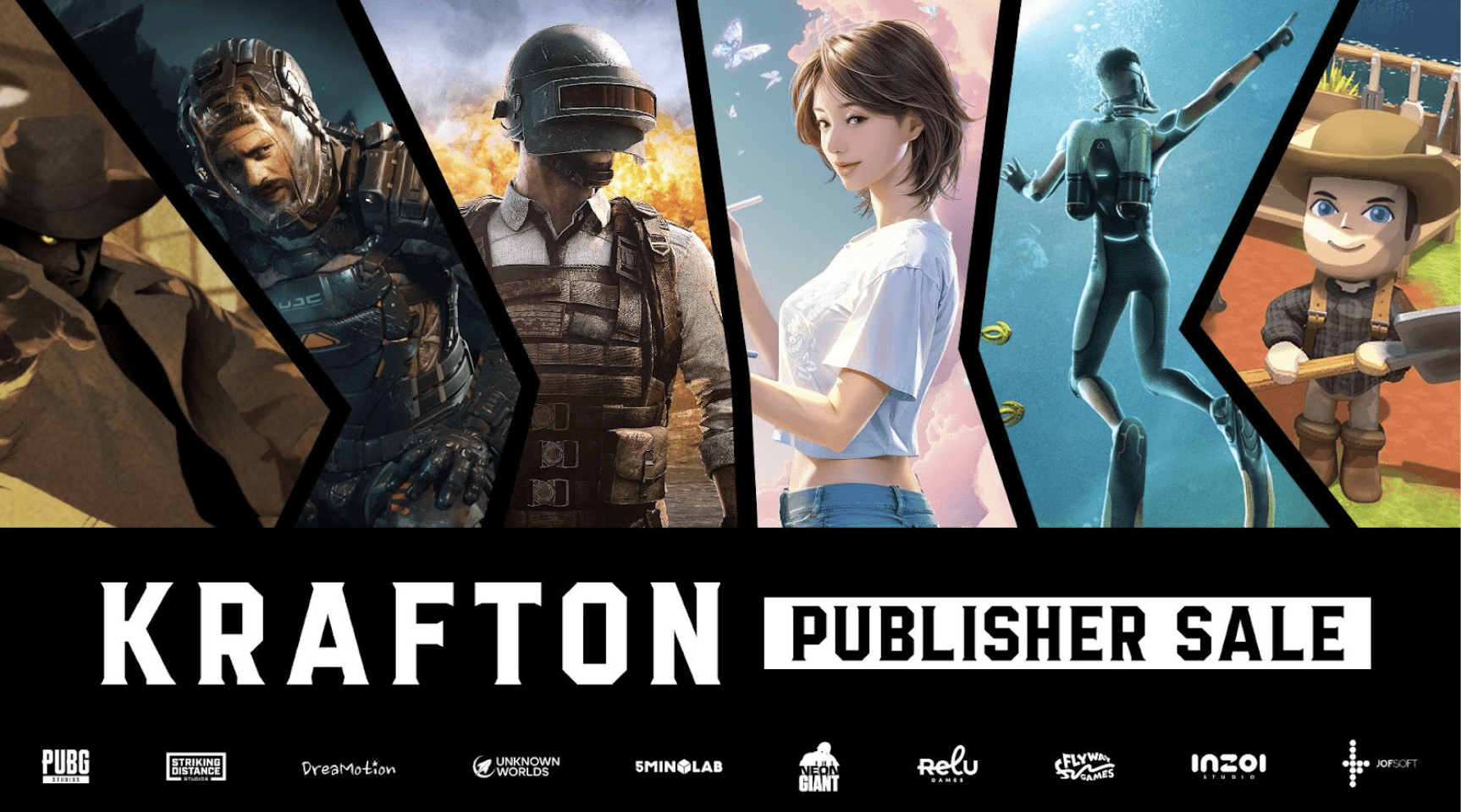 KRAFTON anuncia descuentos en Steam y revela próximos títulos