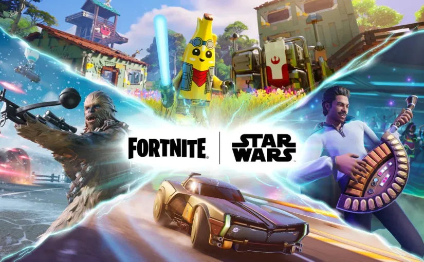 Star Wars™ y Fortnite celebran May The 4th - Disponible el 3 de mayo en LEGO® Fortnite, Battle Royale, Fortnite Festival y Rocket Racing.