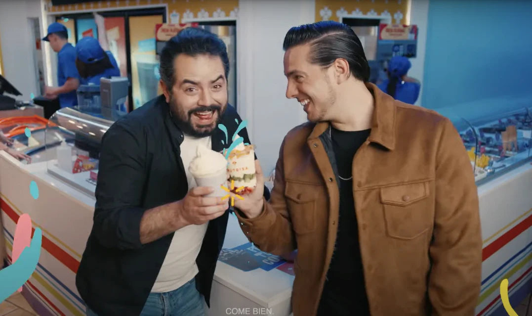 Los Hermanos Derbez serviran Helado Nutrisa el próximo 18 de septiembre