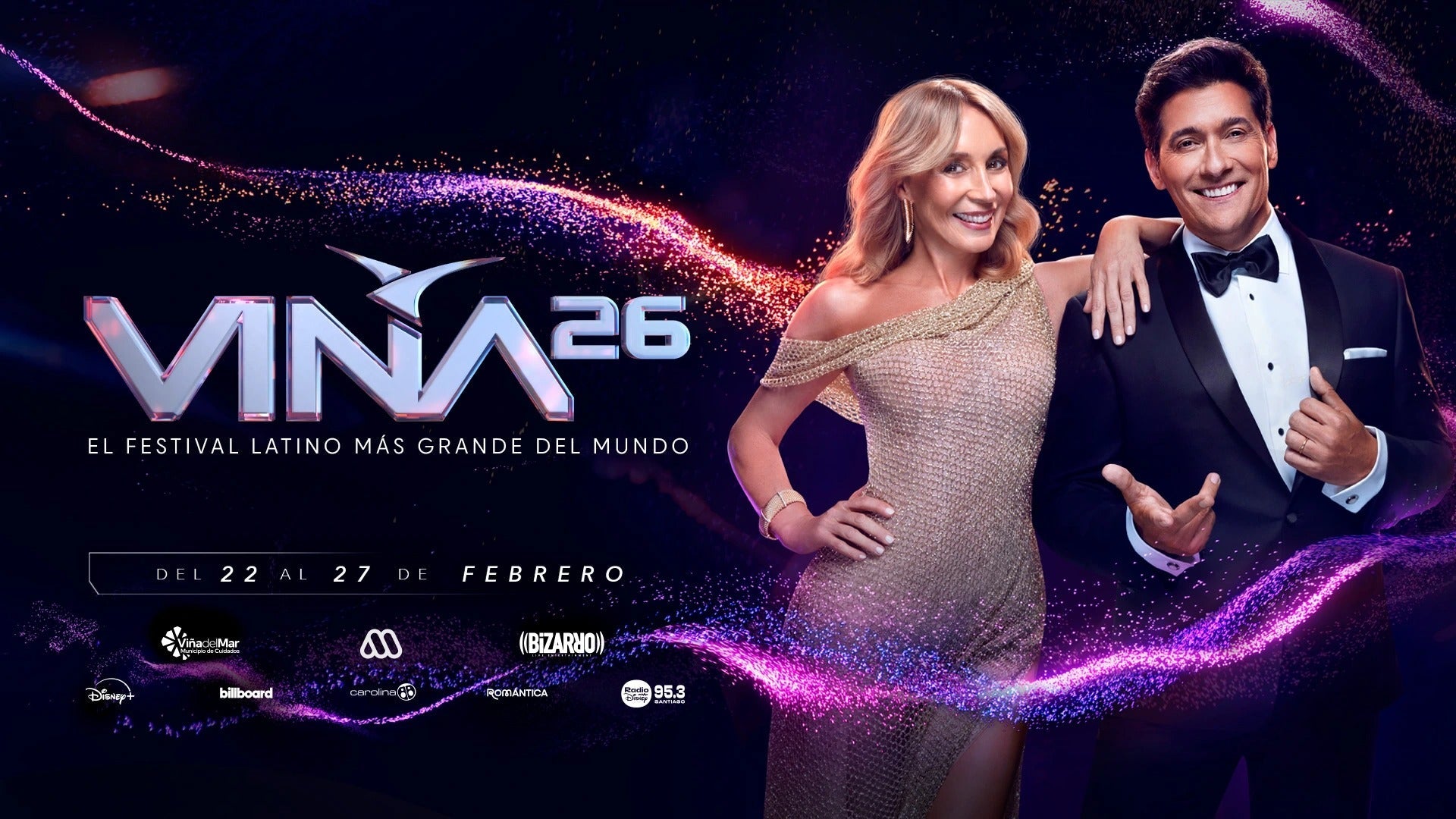 DESDE ESTE DOMINGO COMIENZA EL FESTIVAL INTERNACIONAL DE VIÑA DEL MAR QUE SE PODRÁ DISFRUTAR EN VIVO EN DISNEY+